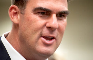 Stitt show: Oklahoma picks Republican to succeed Fallin Kevin Stitt show, masks