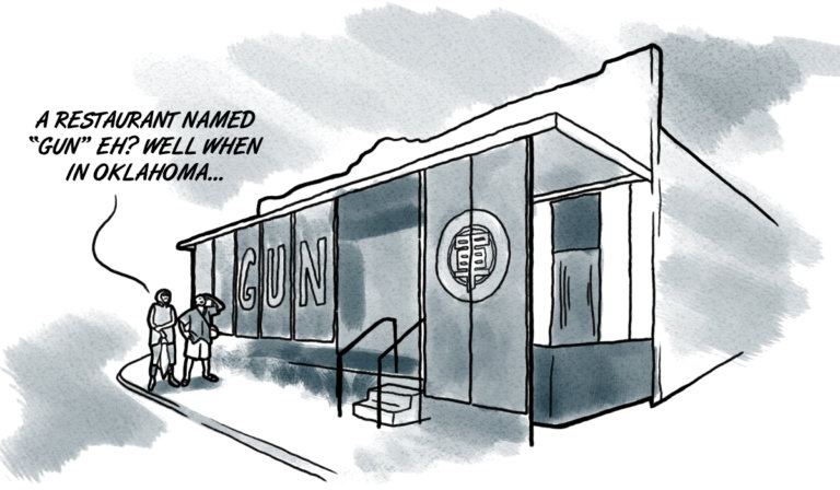 New Gun restaurant has great name, but not for reason you think