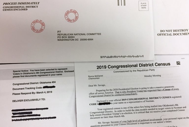 Republican National Committee keeps pestering lifelong independent