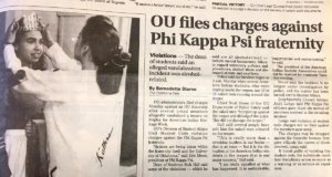 What if social media captured 1994 OU tepee vandalism? OU tepee vandalism