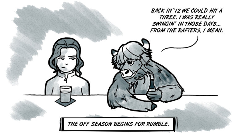 Rumble seeks Thunder solutions at bottom of a bottle