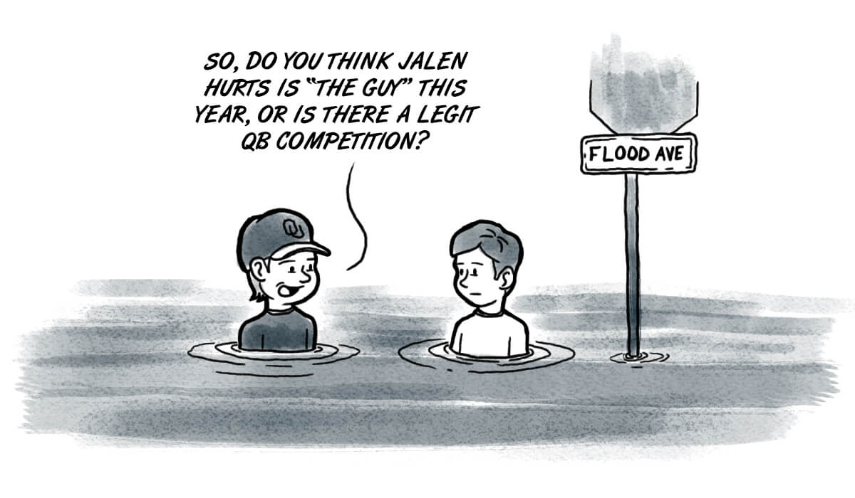 A flood of news from Norman