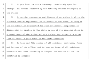 ‘Paid first to the State Treasury’: #okleg moves bill on AG settlements AG