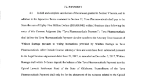 Settlement: Teva to pay $85 million, not promote opioids until 2027 Teva