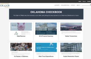 Calling all data nerds: Oklahoma Checkbook launches for fiscal transparency Oklahoma Checkbook
