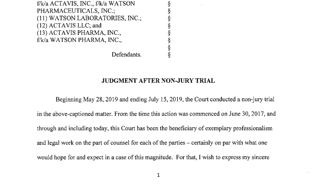 Read the full Johnson & Johnson opioid ruling from Judge Thad Balkman