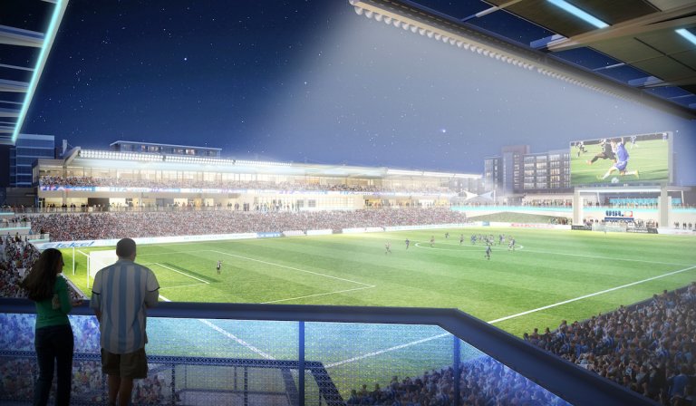 Outdoor stadium highlights final MAPS 4 presentations