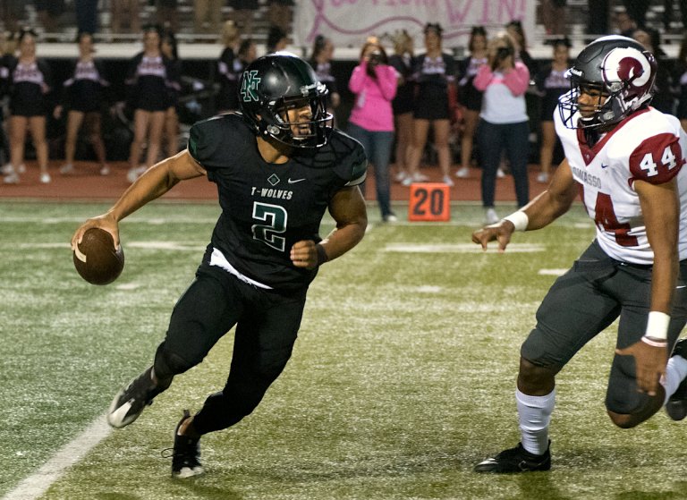 High school QBs penalized if they throw the ball away