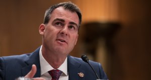 Stitt talks water, pipelines to U.S. Senate committee Kevin Stitt