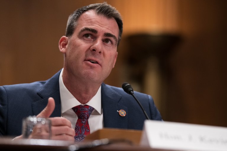 Stitt talks water, pipelines to U.S. Senate committee