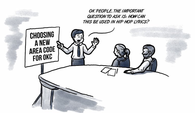 Ask Ludacris for input on new OKC area code
