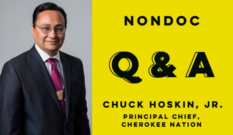 Chief Chuck Hoskin Jr. talks business, language and Freedmen
