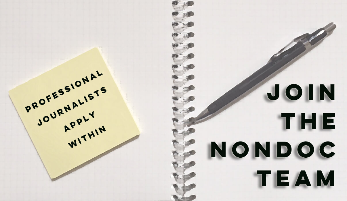 Job posting: NonDoc hiring a full-time managing editor