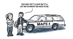 The value of a car that gets you to and from work MAPS 4 the value of a car
