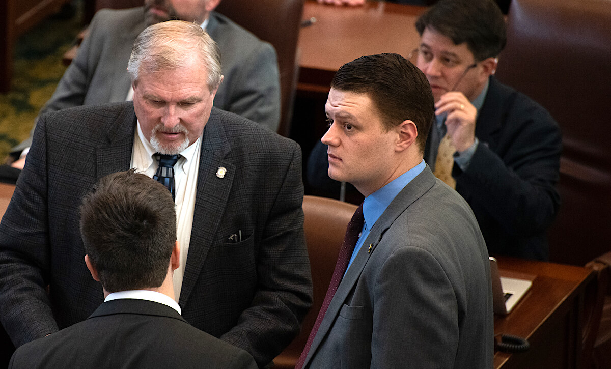As he exits, Rep. Shane Stone offers advice, reflection