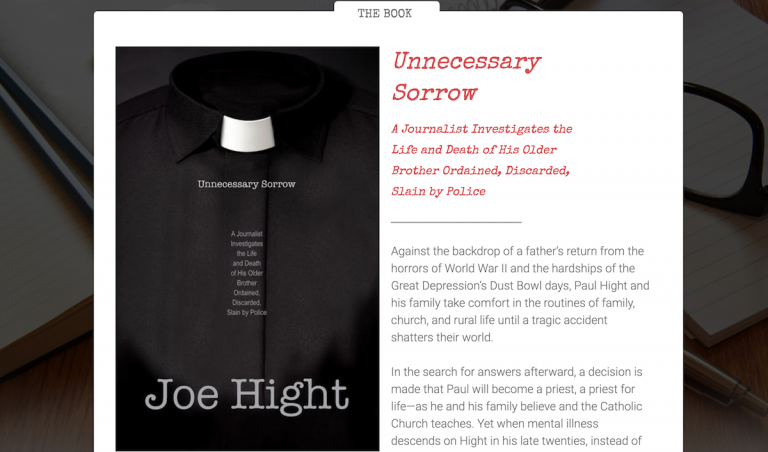 Joe Hight explains the ‘Unnecessary Sorrow’ of brother’s mental illness