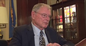 Inhofe last to be sworn in for Senate impeachment trial Inhofe