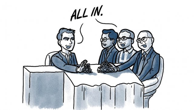 Kevin Stitt, tribes, poker faces