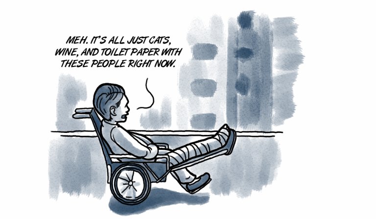 Quarantine: A rear window into our worried minds