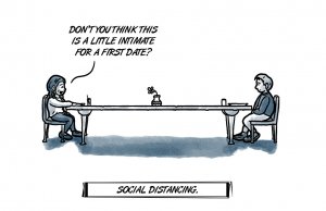 From wipes to swipes, social (distance) life impacted social distance