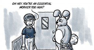 Parents agree: The Easter bunny is an essential worker The Easter bunny is an essential worker