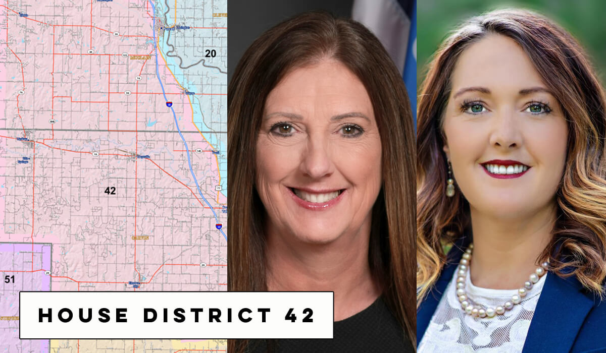 House District 42: Facing GOP challenger, incumbent catches COVID