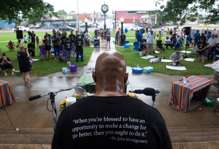 Poteau March for Justice displays ‘Caucasian awakening’