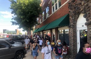 Greenwood serves as safe haven during Trump event Greenwood
