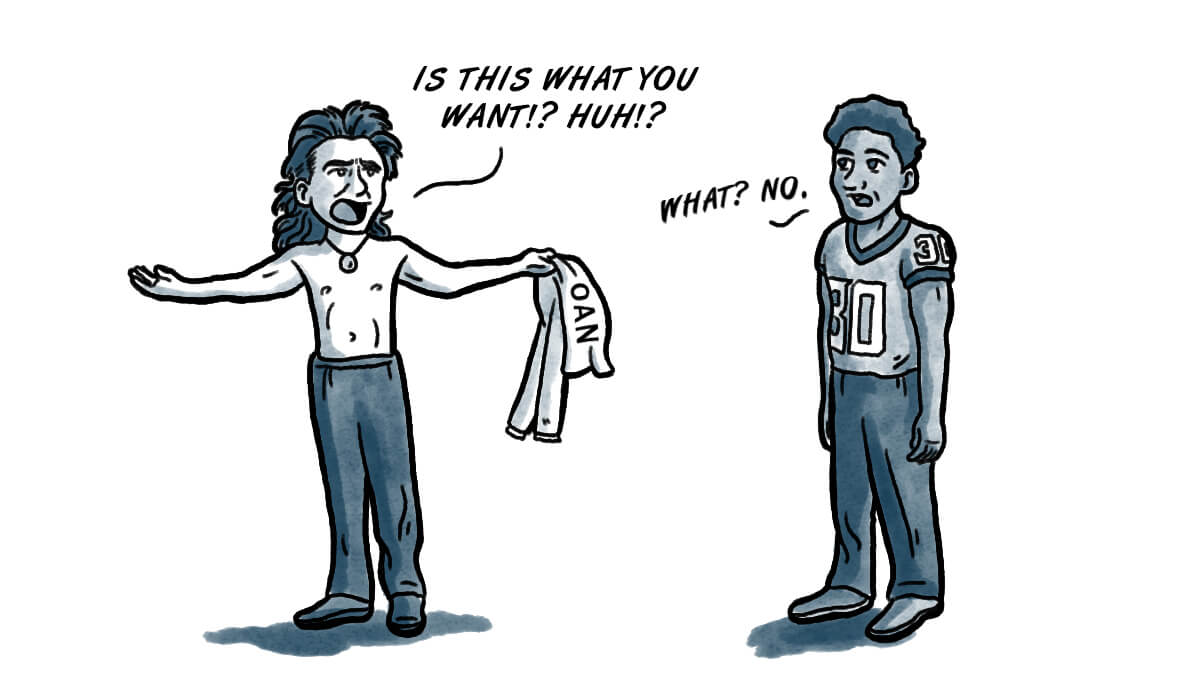 Mike Gundy has shirt problems