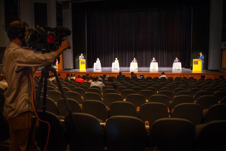 CD 5 debate: China, COVID and Trump on the menu, but not Kendra Horn