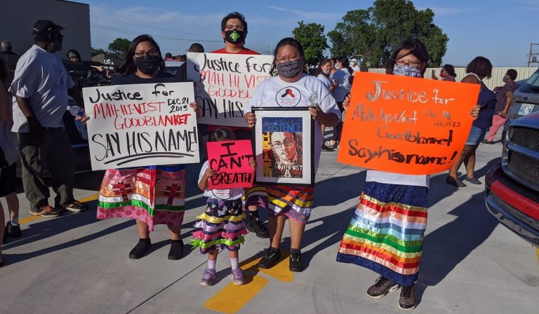 ‘Like it happened yesterday’: Clinton protest recalls past local police shootings