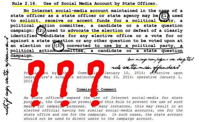 social media rule
