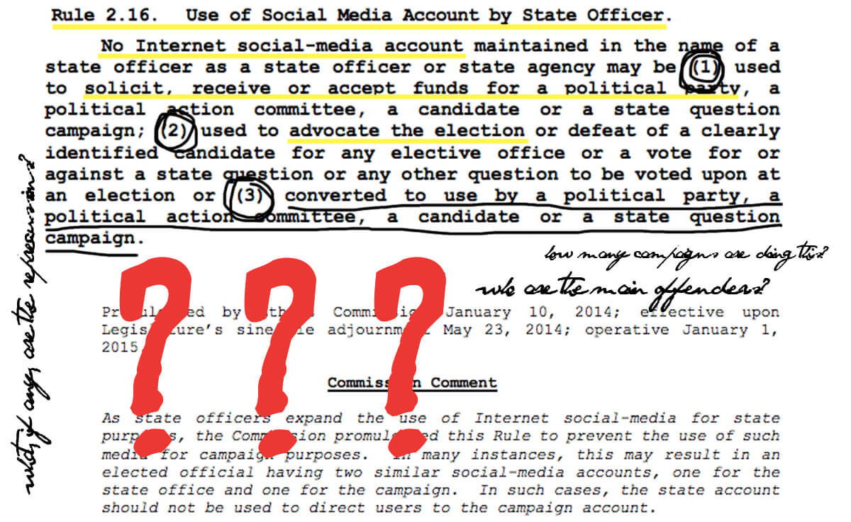 social media rule