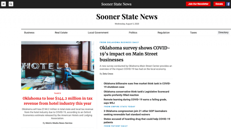 Partisan ‘pink-slime journalism’ sites target Oklahoma