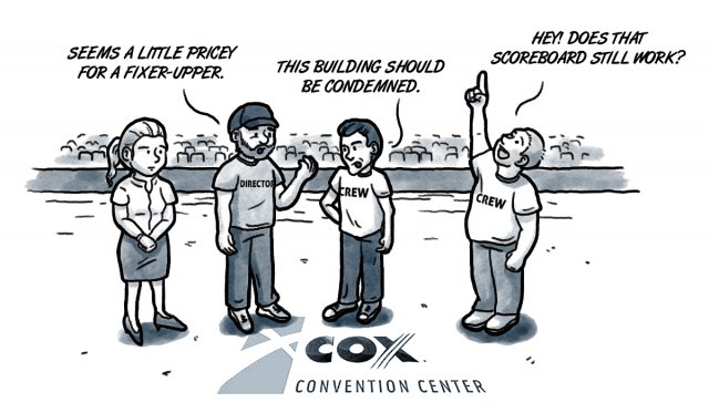 cox fixer upper final Cox Convention Center