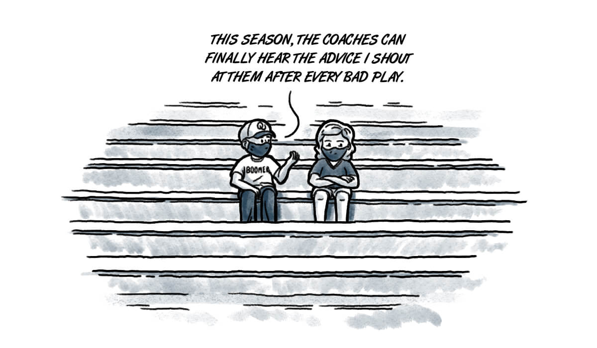 College football fun dampened by COVID-19 risks