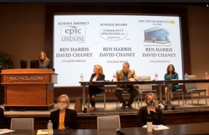 Multiple Wednesday meetings present discussions of Epic audit Epic Charter Schools