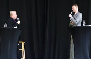 Maughan, Hicks battle in County Commissioner debate Brian Maughan, Spencer Hicks