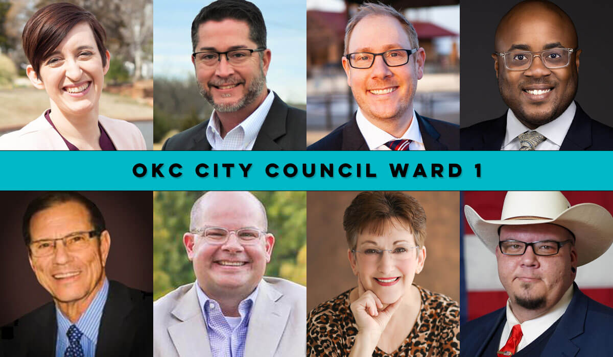 Cheat sheet: A crowded field battles for OKC Ward 1