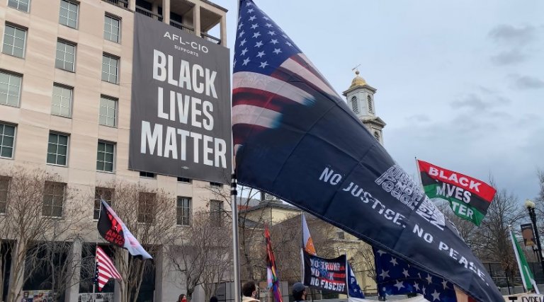 With the nation tense,  MLK Day is different in 2021