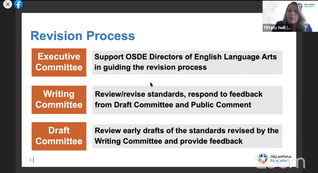 English Language Arts curriculum
