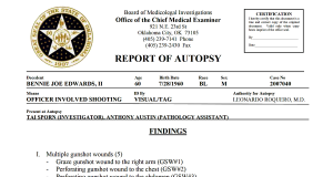 Manslaughter charge for OKCPD officer Clifford Holman in Bennie Edwards death Bennie Edwards