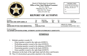 Manslaughter charge for OKCPD officer Clifford Holman in Bennie Edwards death Bennie Edwards