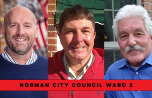 Cheat Sheet: Last-minute withdrawal leaves three candidates in Norman Ward 2 City Council race Norman Ward 2