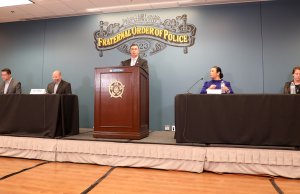 Council candidates praise police in OKC FOP forum OKC FOP forum