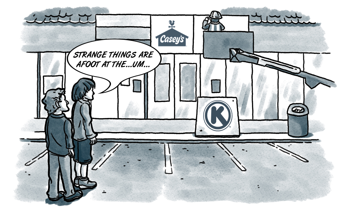 Pizza and other strange things are afoot at the Circle K