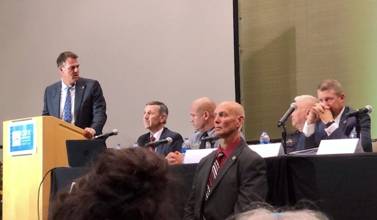 Forum ends early, Stitt aims to overturn McGirt ruling