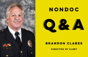 New CLEET director Brandon Clabes talks police training Brandon Clabes