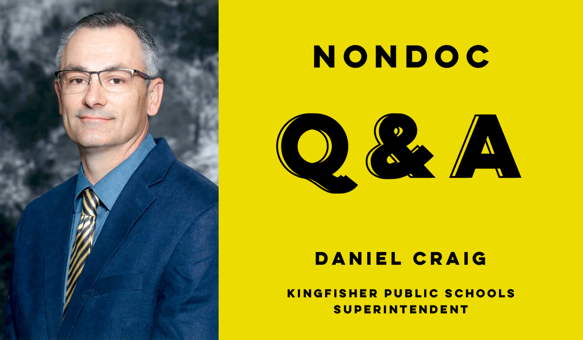 Daniel Craig brings state experience as superintendent of Kingfisher Public Schools