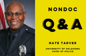 OUPD Chief Nate Tarver: ‘We must be open-minded’